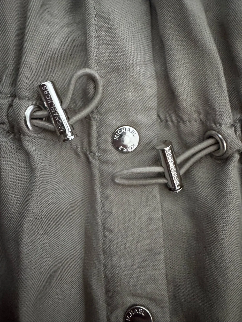 Michael Kors Button-Front Shirt Dress